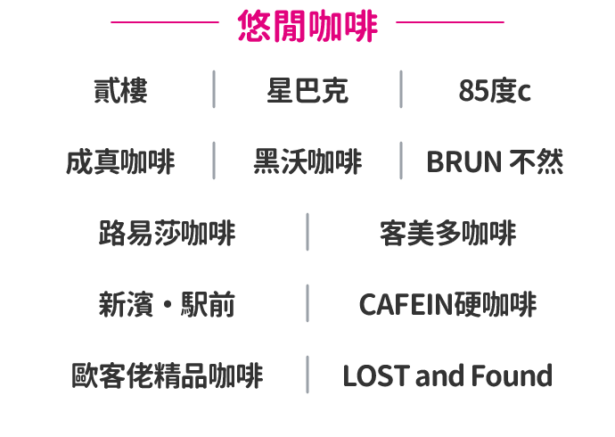 悠閒咖啡商家