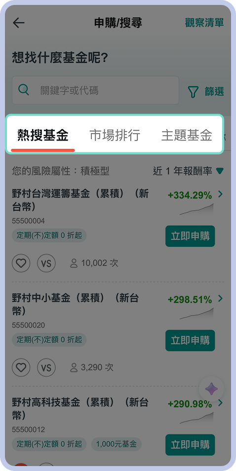 探索標的