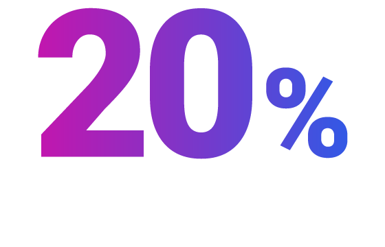 回饋20%