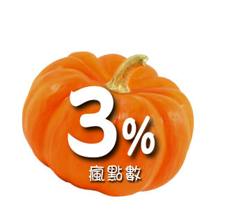 平日用餐回饋3%