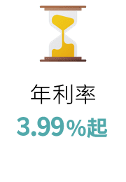 年利率3.99%起