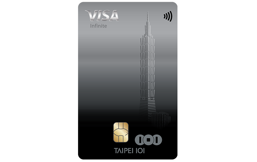 TAIPEI 101聯名卡 卡面